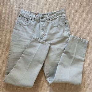 Vintage Express Gray High Waisted Jeans